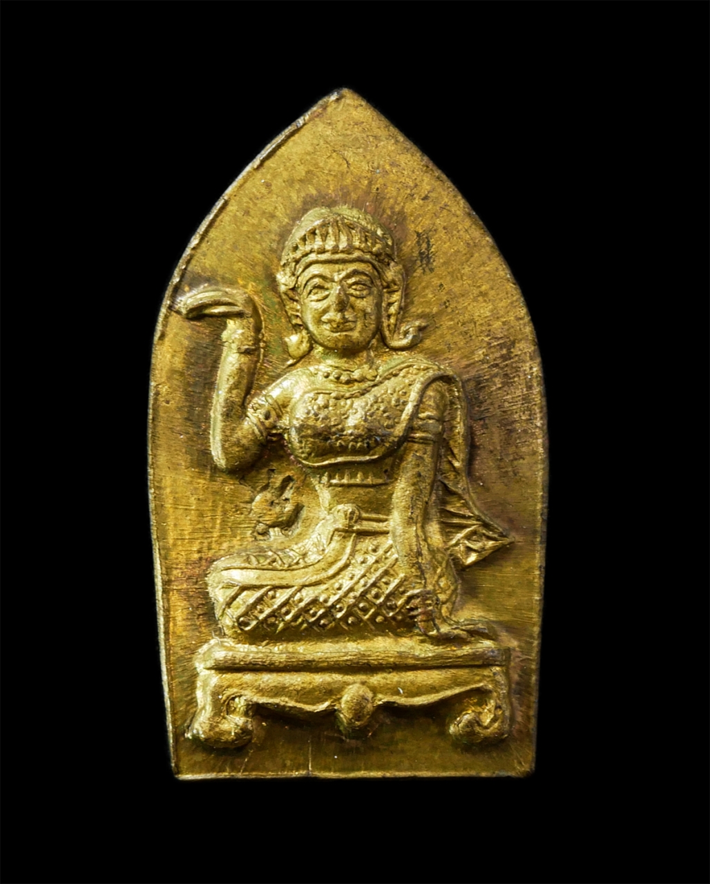 2569-04-14 (221)p.jpg - เหรียญแม่นางกวัก หลวงพ่อทองดำ ฐิตวณฺโณ วัดท่าทอง จ.อุตรดิตถ์ ปี2545 เหรียญเนื้อทองผสม พระเก่าสวย #2 | https://kamulet.in.th